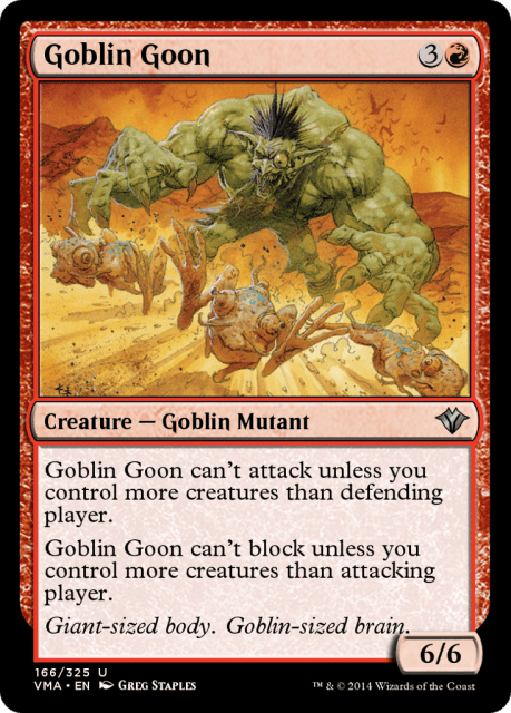 Goblin Goon (166) — Vintage Masters