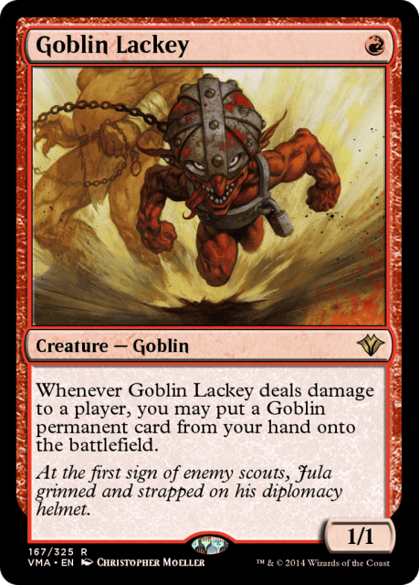 Goblin Lackey (167) — Vintage Masters