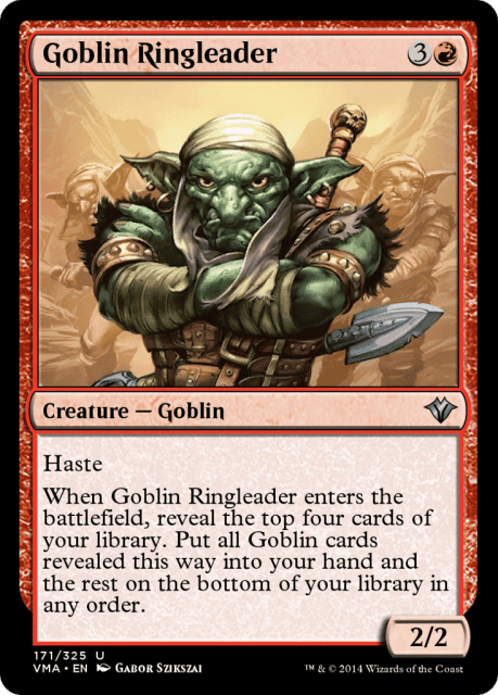 Goblin Ringleader (171) — Vintage Masters