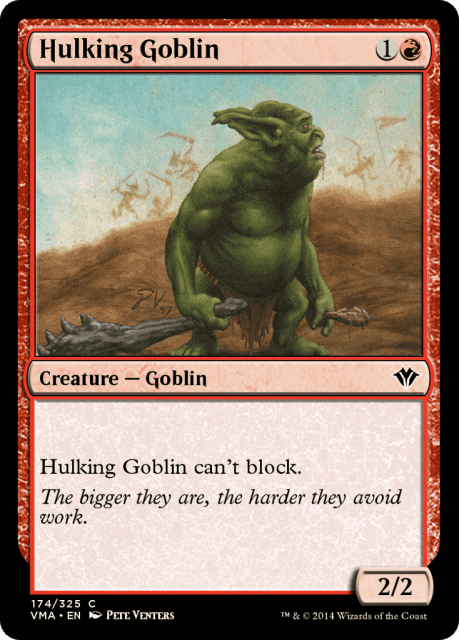 Hulking Goblin (174) — Vintage Masters