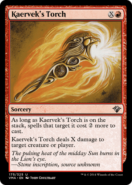 Kaervek's Torch (175) — Vintage Masters