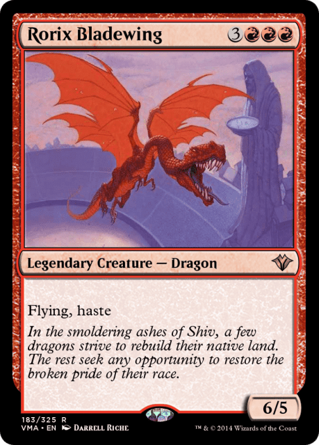 Rorix Bladewing (183) — Vintage Masters