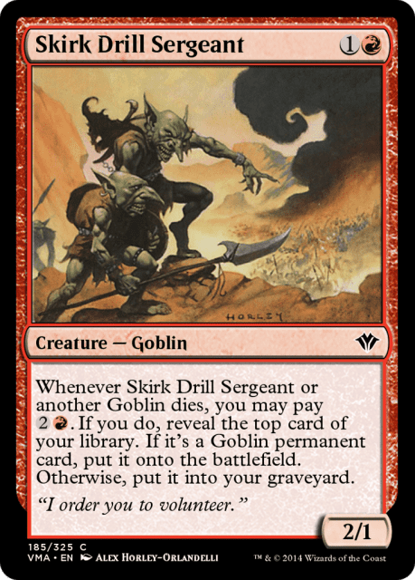 Skirk Drill Sergeant (185) — Vintage Masters