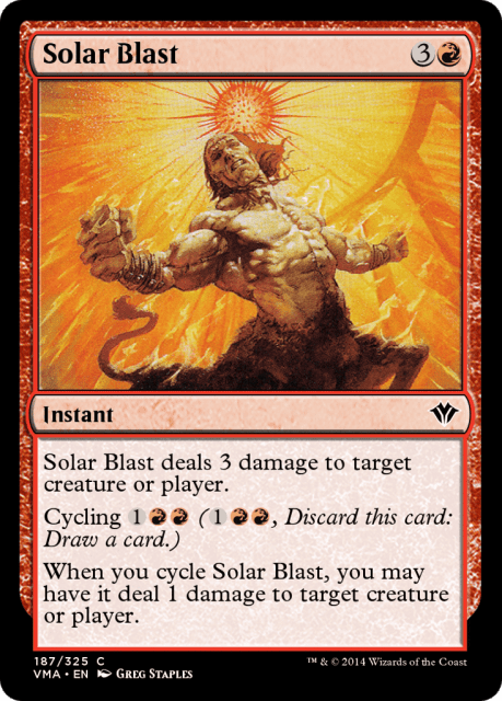 Solar Blast (187) — Vintage Masters
