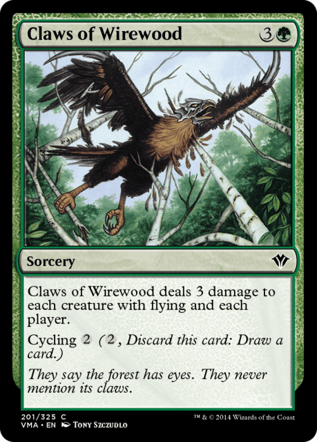 Claws of Wirewood (201) — Vintage Masters