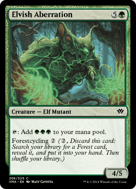 Elvish Aberration (206) — Vintage Masters