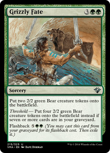 Grizzly Fate (215) — Vintage Masters