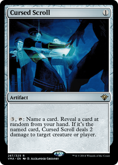 Cursed Scroll (267) — Vintage Masters