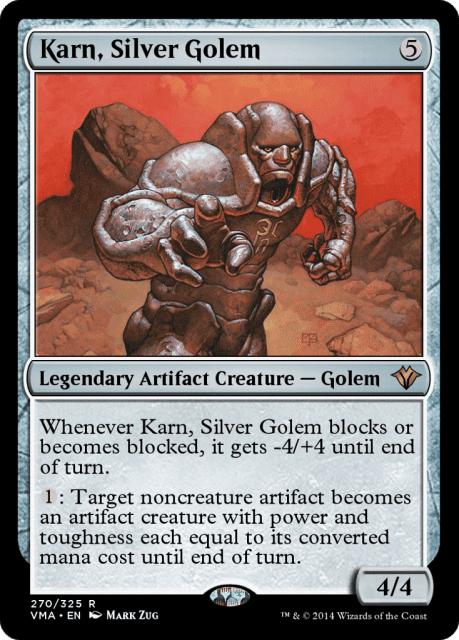Karn, Silver Golem (270) — Vintage Masters