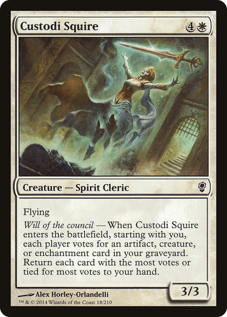 Custodi Squire (18) — Conspiracy