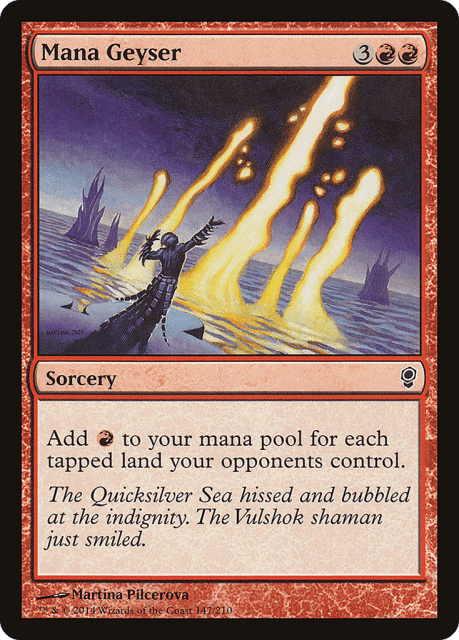 Mana Geyser (147) — Conspiracy