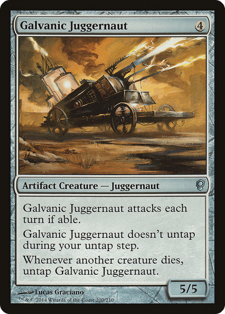 Galvanic Juggernaut (200) — Conspiracy