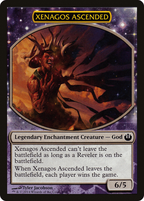 Xenagos Ascended (1) — Defeat a God