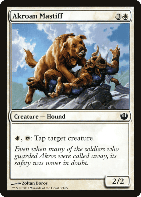 Akroan Mastiff (3) — Journey into Nyx