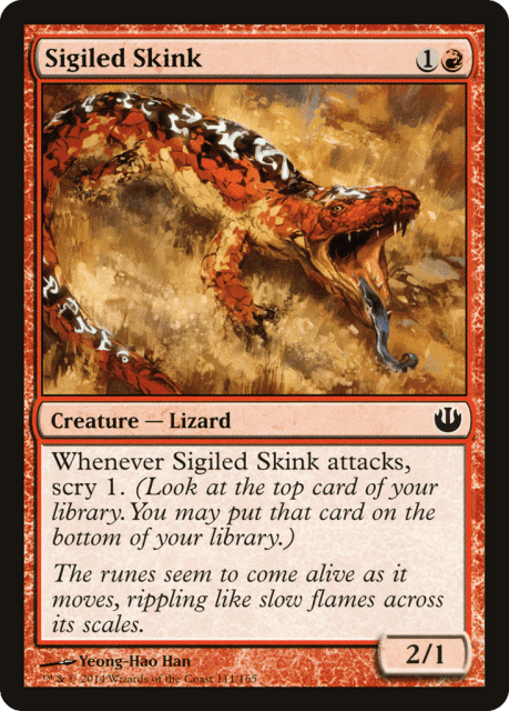 Sigiled Skink (111) — Journey into Nyx