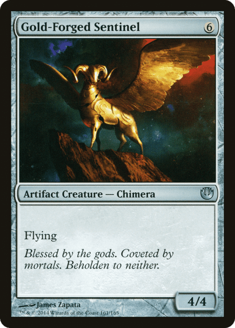 Gold-Forged Sentinel (161) — Journey into Nyx