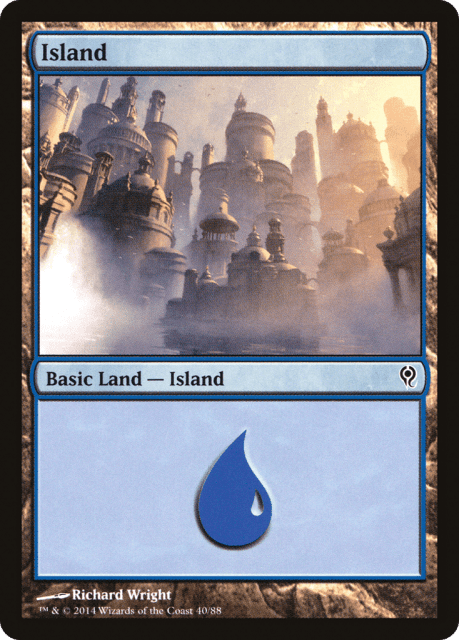 Island (40) — Duel Decks: Jace vs. Vraska