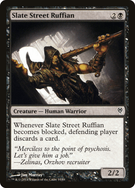 Slate Street Ruffian (53) — Duel Decks: Jace vs. Vraska