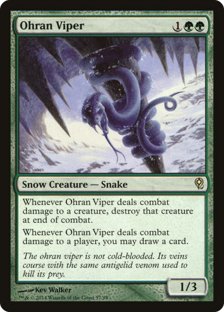 Ohran Viper (57) — Duel Decks: Jace vs. Vraska