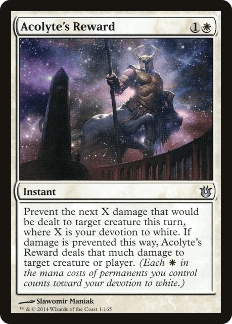 Acolyte's Reward (1) — Born of the Gods