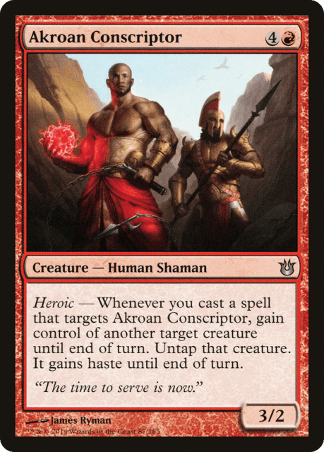 Akroan Conscriptor (87) — Born of the Gods