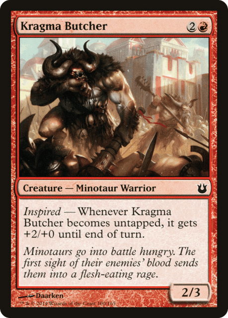 Kragma Butcher (100) — Born of the Gods