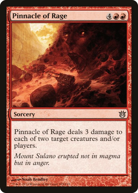 Pinnacle of Rage (105) — Born of the Gods