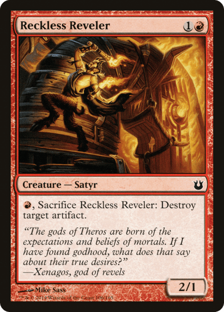 Reckless Reveler (106) — Born of the Gods