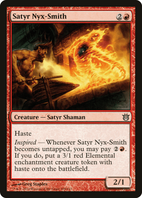 Satyr Nyx-Smith (109) — Born of the Gods