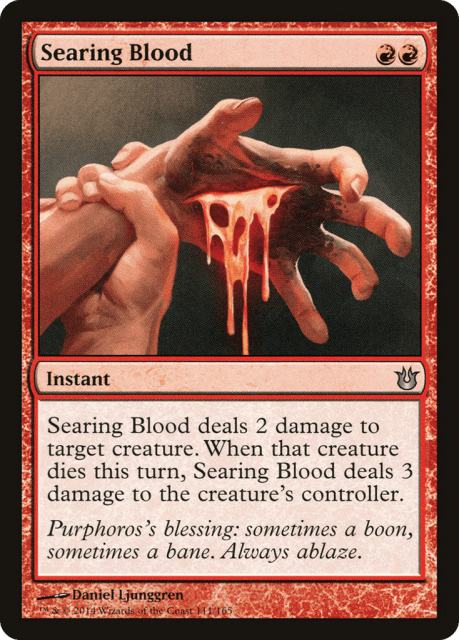 Searing Blood (111) — Born of the Gods