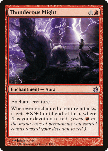 Thunderous Might (114) — Born of the Gods