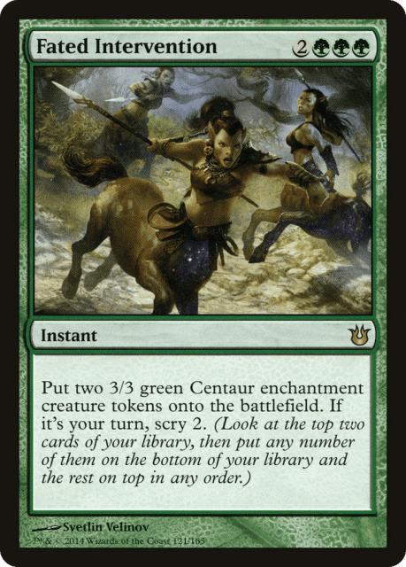 Fated Intervention (121) — Born of the Gods