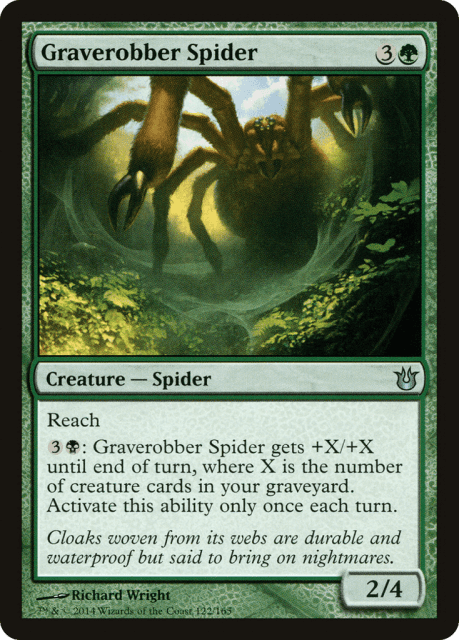 Graverobber Spider (122) — Born of the Gods