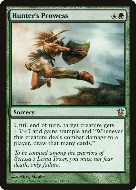 Hunter's Prowess (124) — Born of the Gods