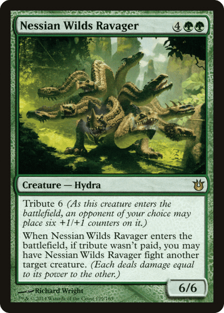 Nessian Wilds Ravager (129) — Born of the Gods