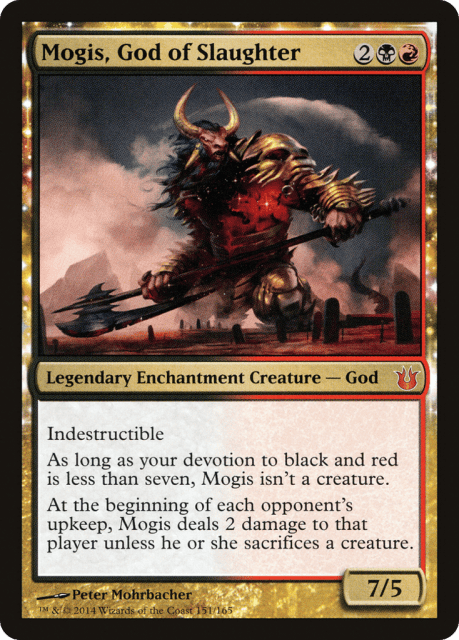 Mogis, God of Slaughter (151) — Born of the Gods