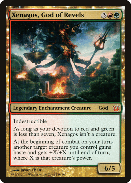 Xenagos, God of Revels (156) — Born of the Gods