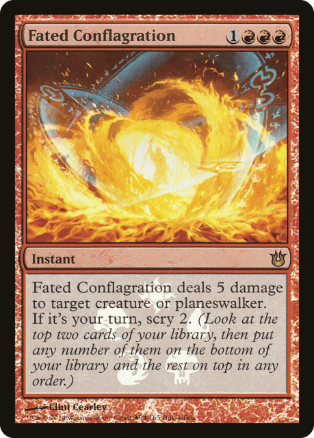 Fated Conflagration (94★) — Born of the Gods Promos