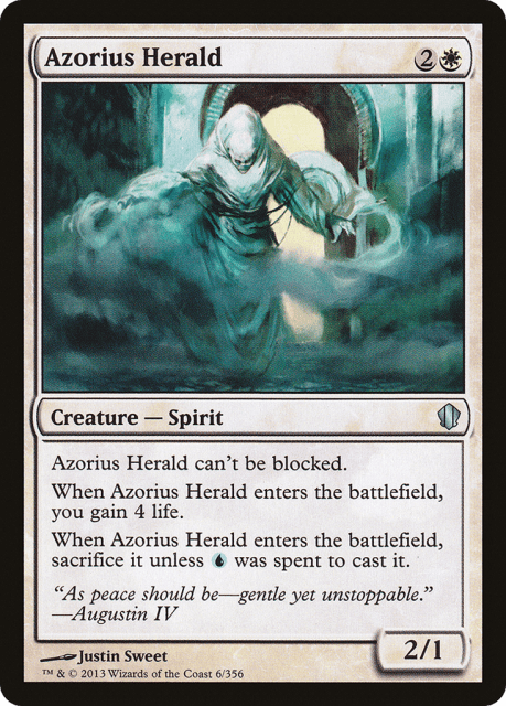 Azorius Herald (6) — Commander 2013