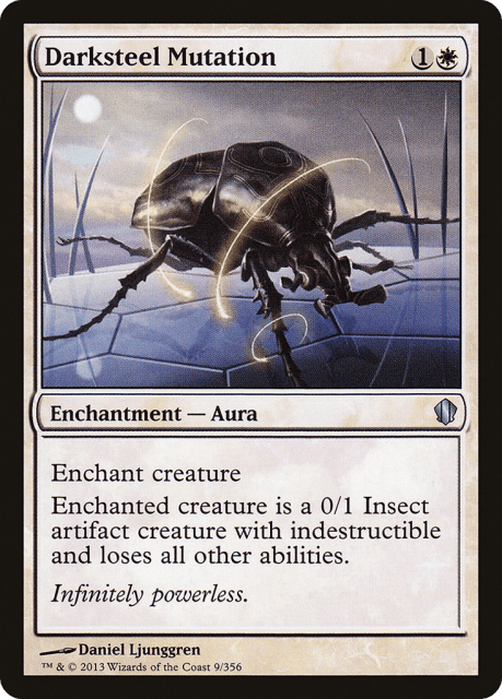 Darksteel Mutation (9) — Commander 2013