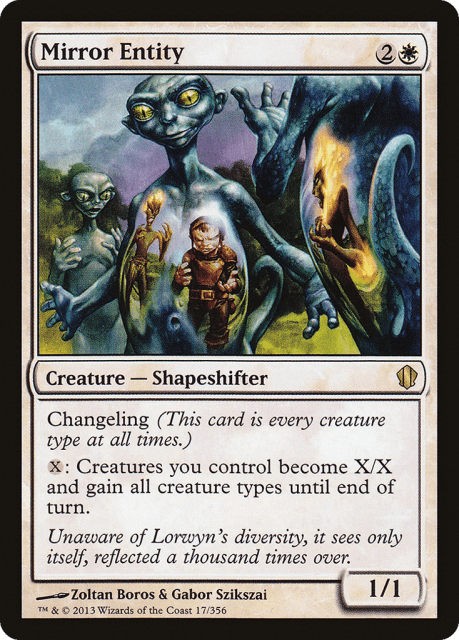 Mirror Entity (17) — Commander 2013