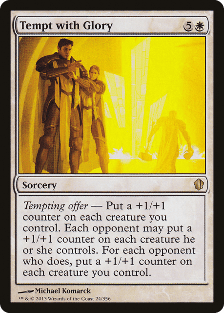 Tempt with Glory (24) — Commander 2013