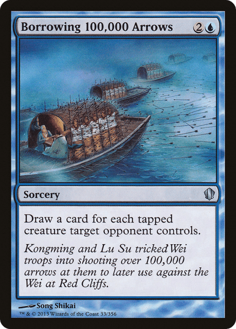 Borrowing 100,000 Arrows (33) — Commander 2013
