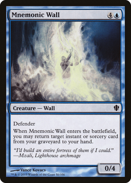 Mnemonic Wall (50) — Commander 2013