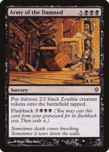 Army of the Damned (69) — Commander 2013