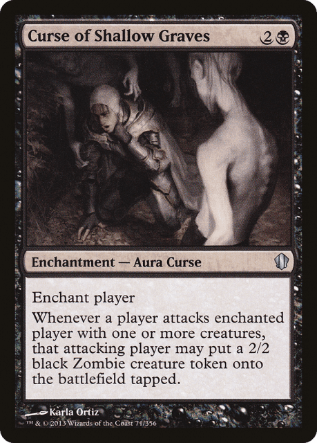 Curse of Shallow Graves (71) — Commander 2013