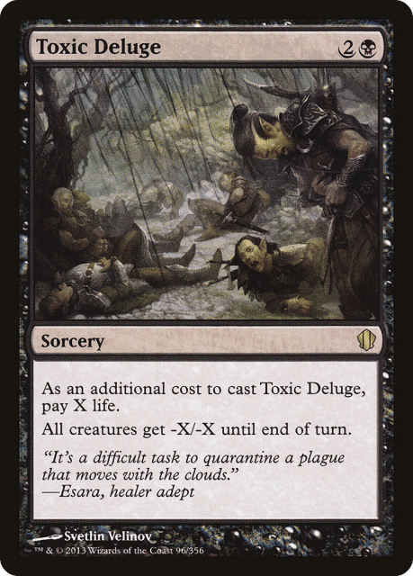 Toxic Deluge (96) — Commander 2013
