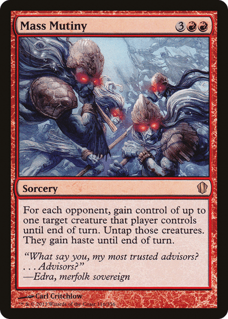 Mass Mutiny (116) — Commander 2013