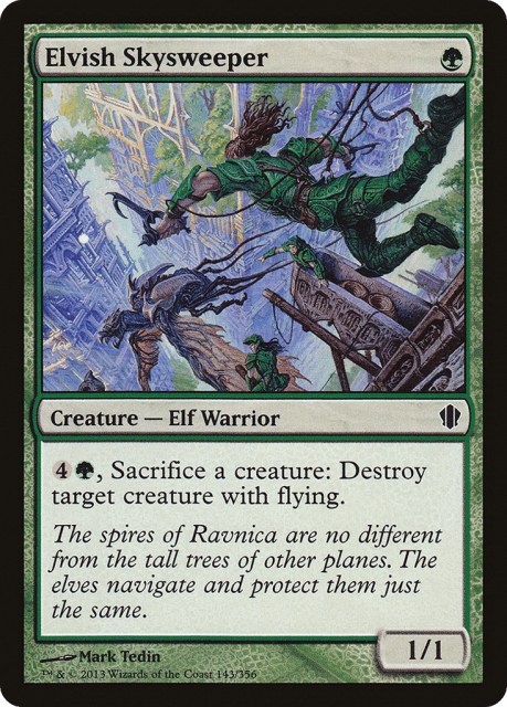 Elvish Skysweeper (143) — Commander 2013