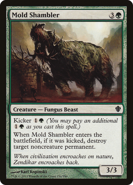 Mold Shambler (156) — Commander 2013